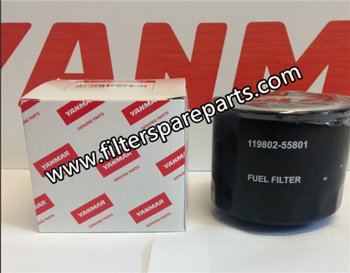 129004-55801 Yanmar Fuel Filter - Click Image to Close